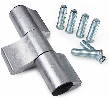 Петля дверная подшипниковая трехсекционная (неокр.)