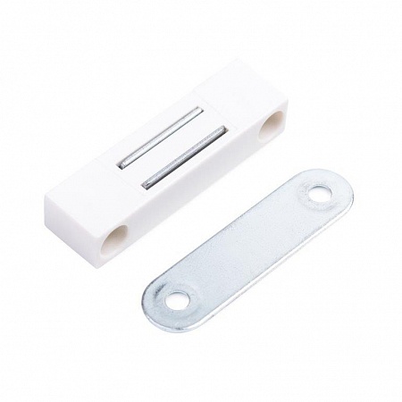Магнитный держатель для дверной москитной сетки белый
